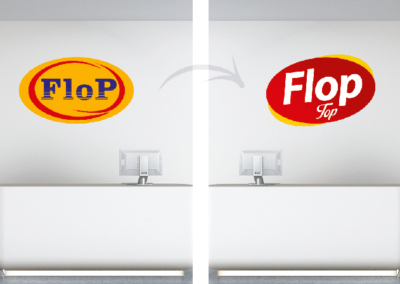 Redesign loga Flop
